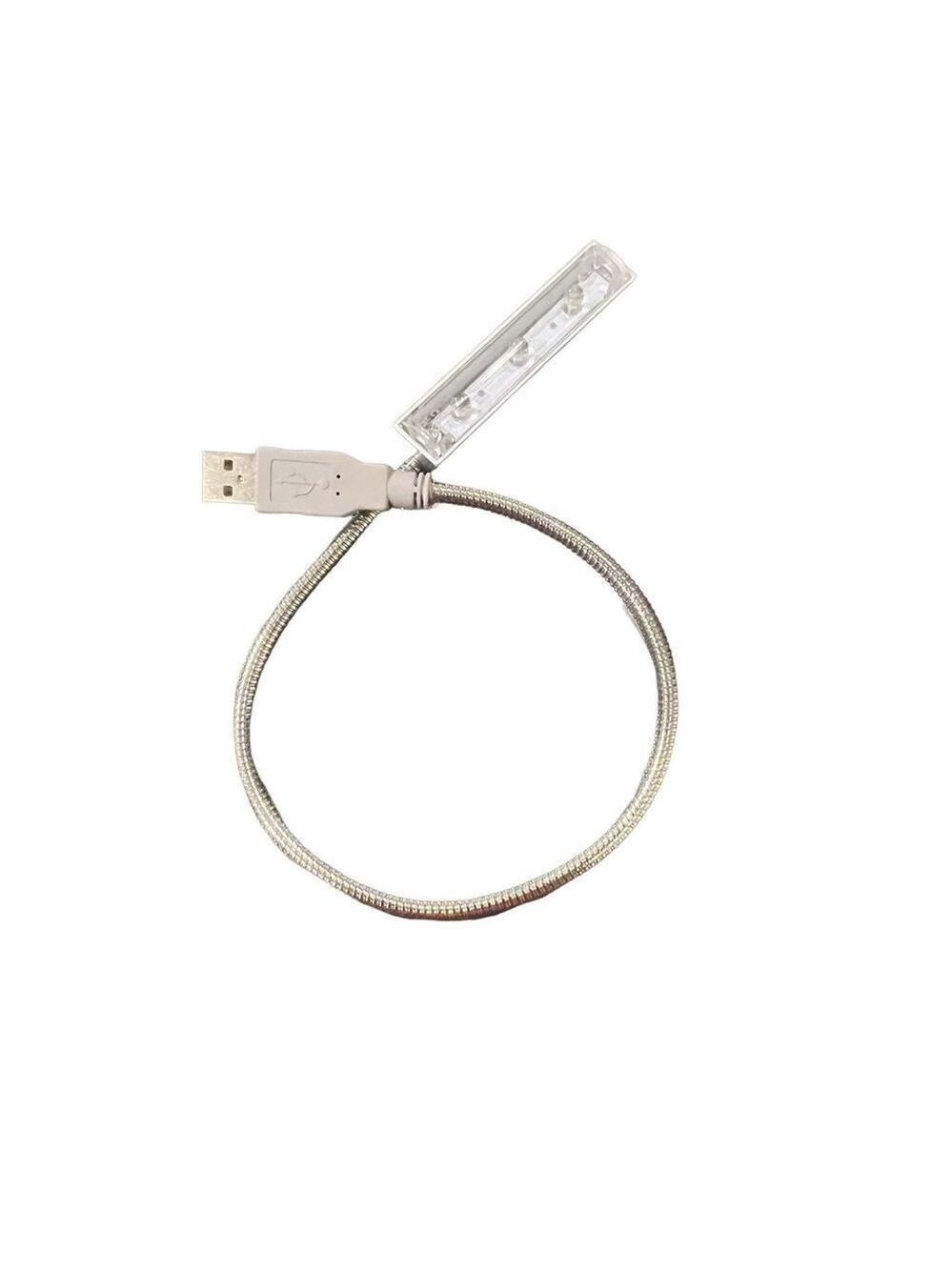 Flexible USB LED Light Lamp For Computer Keyboard Reading Laptop Notebook PC - Picture 5 of 5